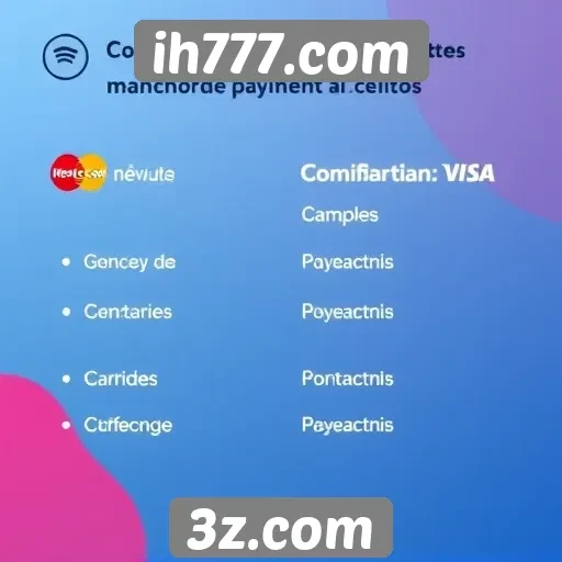 Métodos de pagamento aceitos no ih777.com